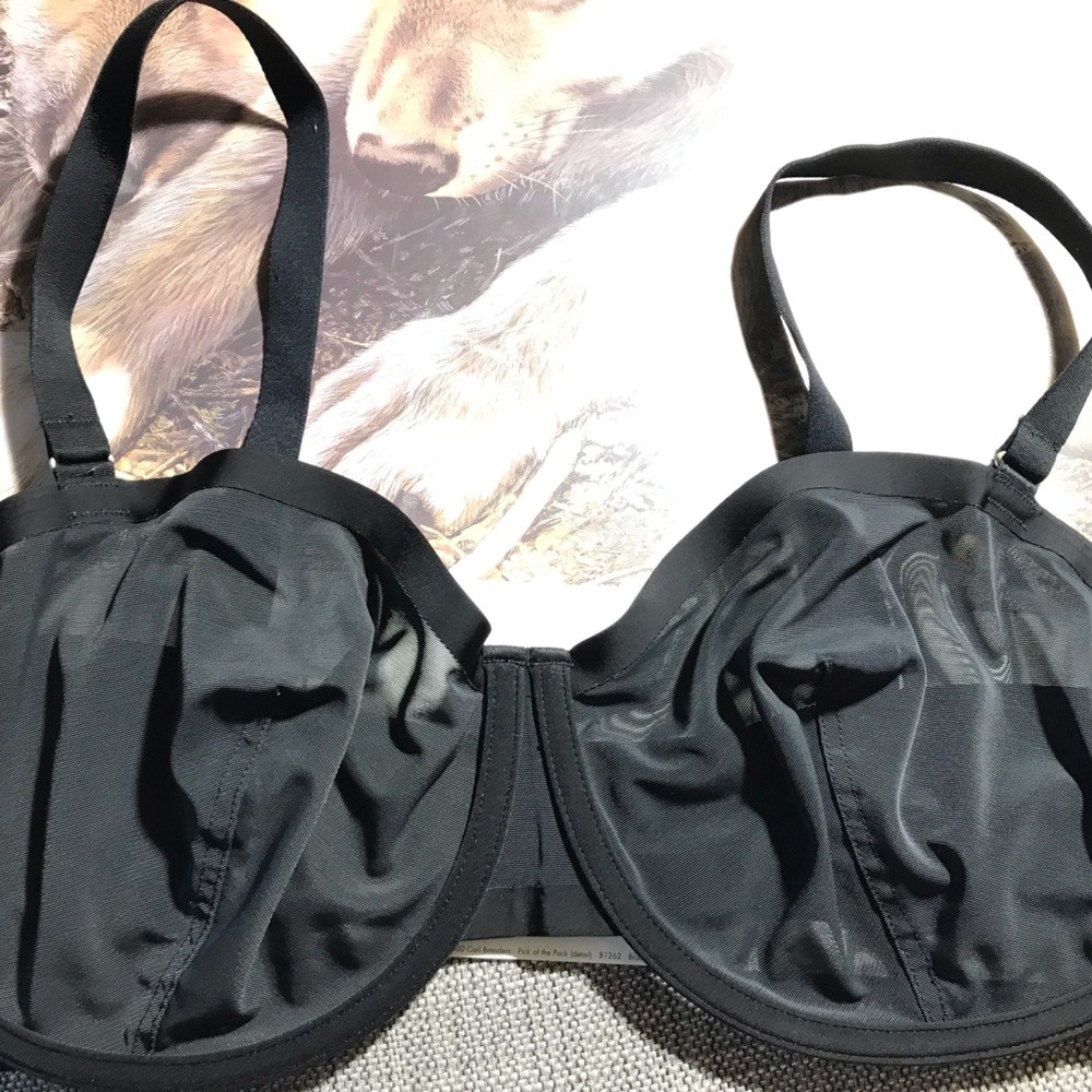 CUUP Black Bra Balconette 38F